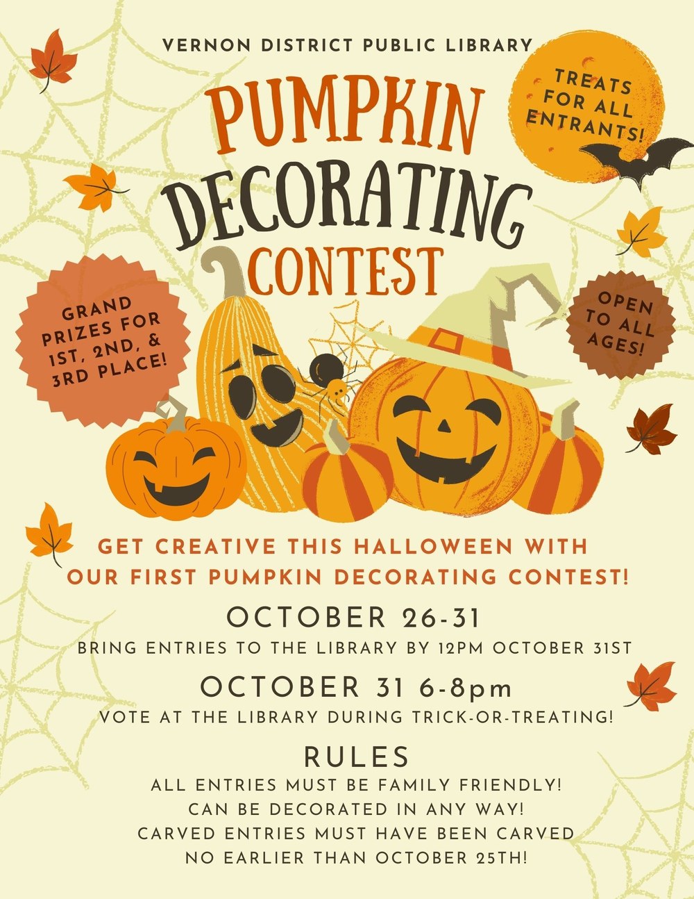 Pumpkin Contest Flyer